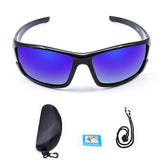 NEWBOLER Polarized Fishing Sunglasses Brown Yellow Lenses Night Version Men Glasses Outdoor Sport Driving Cycling Eyewear UV400