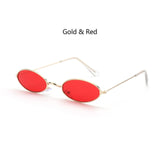 Fashion Vintage Shades Sun Glasses Elegant okulary Retro Small Oval Sunglasses for Men Women Eyeglasses gafas oculos