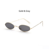 Fashion Vintage Shades Sun Glasses Elegant okulary Retro Small Oval Sunglasses for Men Women Eyeglasses gafas oculos
