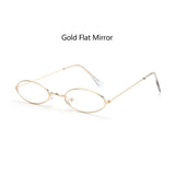 Fashion Vintage Shades Sun Glasses Elegant okulary Retro Small Oval Sunglasses for Men Women Eyeglasses gafas oculos