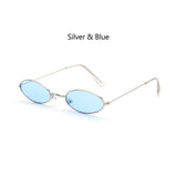 Fashion Vintage Shades Sun Glasses Elegant okulary Retro Small Oval Sunglasses for Men Women Eyeglasses gafas oculos