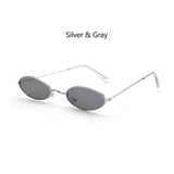 Fashion Vintage Shades Sun Glasses Elegant okulary Retro Small Oval Sunglasses for Men Women Eyeglasses gafas oculos