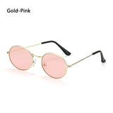 Fashion Vintage Shades Sun Glasses Elegant okulary Retro Small Oval Sunglasses for Men Women Eyeglasses gafas oculos